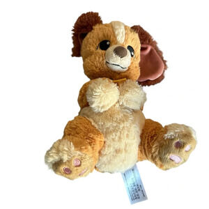 Disney Store Babies Lady Tramp Dog Stuffed Animal Plush 10"